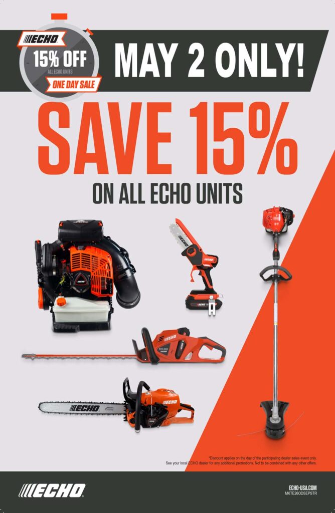 ECHO One Day Sale banner